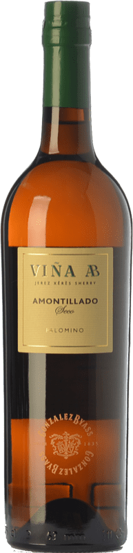 González Byass Viña AB Amontillado Palomino Fino Sec Manzanilla-Sanlúcar de Barrameda 12 Ans 75 cl. liquidation – Image 2