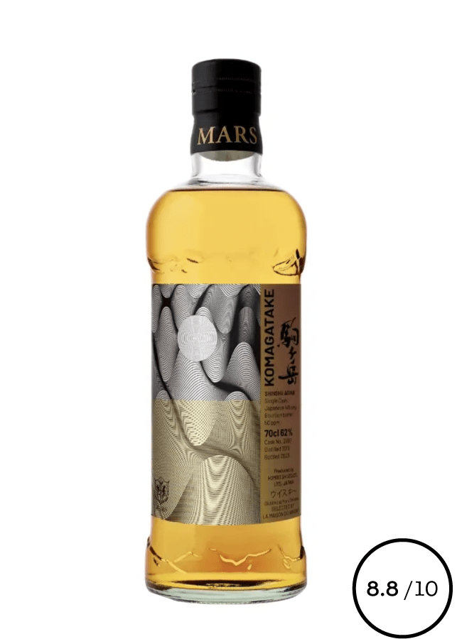 MARS 5 ans Komagatake #3989 Shinshu aging Bourbon 50ppm en solde