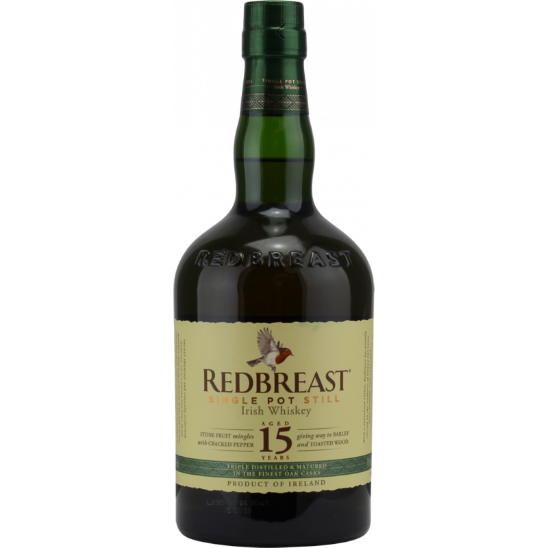 Whisky Redbreast Single Pot Still 15 ans